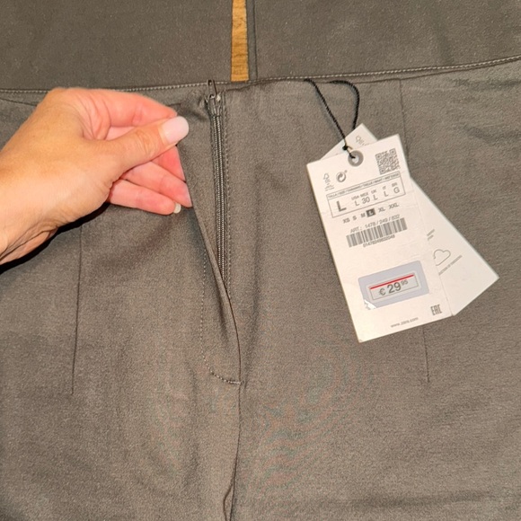 Zara Women’s Large dark Gray Pants - Picture 7 of 14